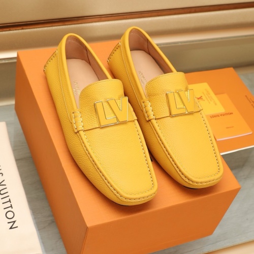 Cheap Louis Vuitton LV Oxfords Shoes For Men #1221702 Replica Wholesale [$125.00 USD] [ITEM#1221702] on Replica Louis Vuitton LV Oxfords Shoes