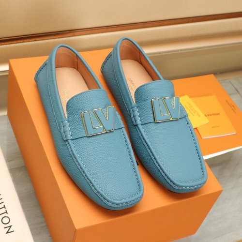 Cheap Louis Vuitton LV Oxfords Shoes For Men #1221706 Replica Wholesale [$125.00 USD] [ITEM#1221706] on Replica Louis Vuitton LV Oxfords Shoes