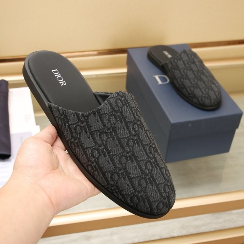 Cheap Christian Dior Slippers For Men #1221724 Replica Wholesale [$76.00 USD] [ITEM#1221724] on Replica Christian Dior Slippers