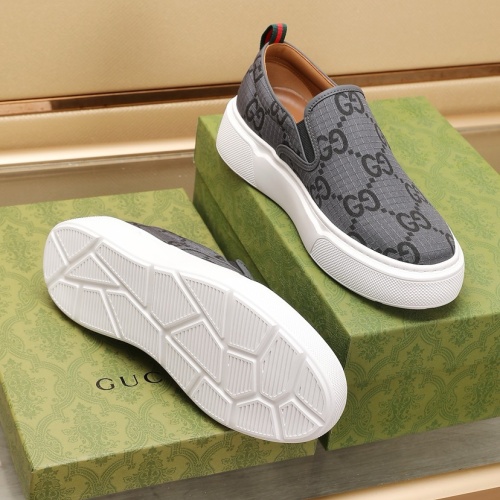 Cheap Gucci Casual Shoes For Men #1221731 Replica Wholesale [$76.00 USD] [ITEM#1221731] on Replica Gucci Casual Shoes