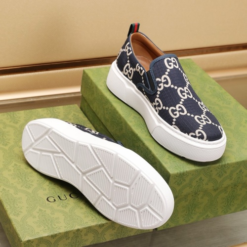 Cheap Gucci Casual Shoes For Men #1221732 Replica Wholesale [$76.00 USD] [ITEM#1221732] on Replica Gucci Casual Shoes