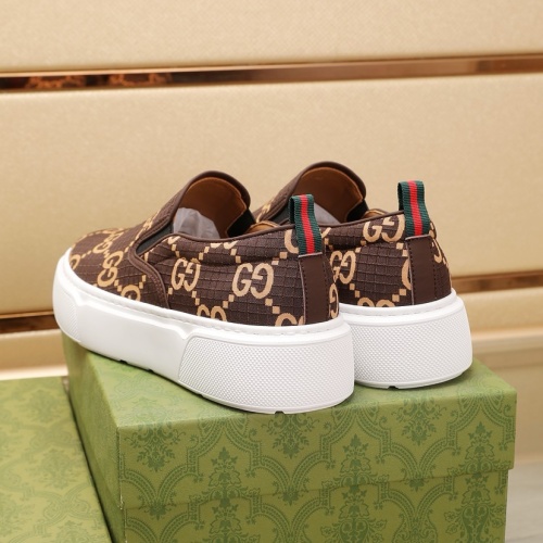 Cheap Gucci Casual Shoes For Men #1221733 Replica Wholesale [$76.00 USD] [ITEM#1221733] on Replica Gucci Casual Shoes