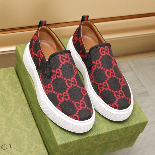 Cheap Gucci Casual Shoes For Men #1221734 Replica Wholesale [$76.00 USD] [ITEM#1221734] on Replica Gucci Casual Shoes