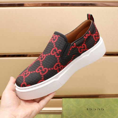 Cheap Gucci Casual Shoes For Men #1221734 Replica Wholesale [$76.00 USD] [ITEM#1221734] on Replica Gucci Casual Shoes