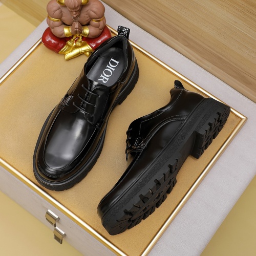 Cheap Christian Dior Leather Shoes For Men #1221736 Replica Wholesale [$92.00 USD] [ITEM#1221736] on Replica Christian Dior Leather Shoes