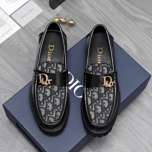 Cheap Christian Dior Leather Shoes For Men #1221747 Replica Wholesale [$82.00 USD] [ITEM#1221747] on Replica Christian Dior Leather Shoes