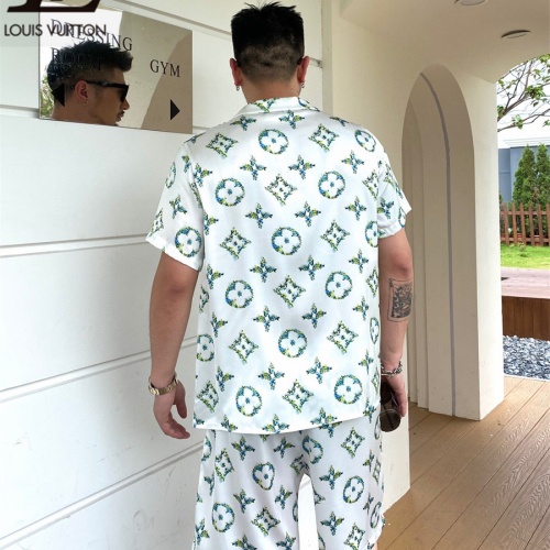 Cheap Louis Vuitton LV Tracksuits Short Sleeved For Men #1221796 Replica Wholesale [$72.00 USD] [ITEM#1221796] on Replica Louis Vuitton LV Tracksuits