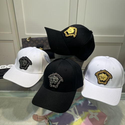 Cheap Versace Caps #1221824 Replica Wholesale [$25.00 USD] [ITEM#1221824] on Replica Versace Caps