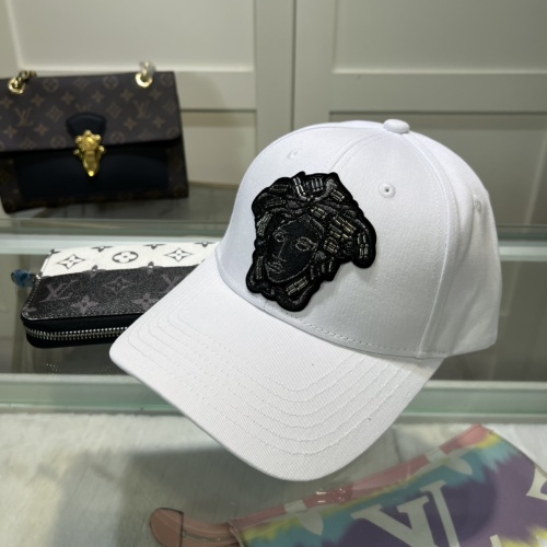 Cheap Versace Caps #1221831 Replica Wholesale [$25.00 USD] [ITEM#1221831] on Replica Versace Caps