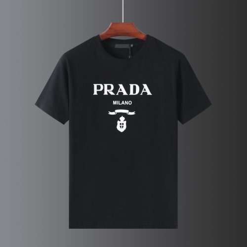 Cheap Prada T-Shirts Short Sleeved For Unisex #1221931 Replica Wholesale [$32.00 USD] [ITEM#1221931] on Replica Prada T-Shirts