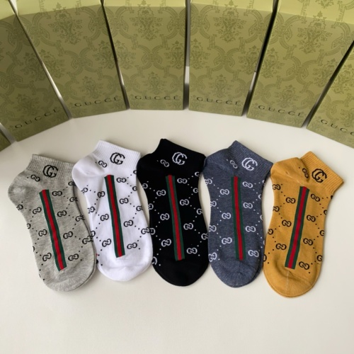 Cheap Gucci Socks #1221973 Replica Wholesale [$27.00 USD] [ITEM#1221973] on Replica Gucci Socks