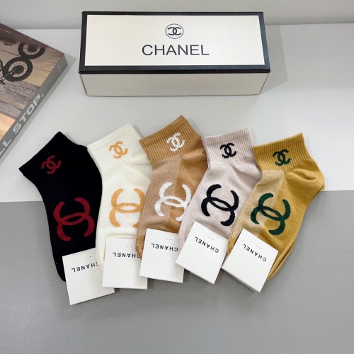 Cheap Chanel Socks #1222000 Replica Wholesale [$27.00 USD] [ITEM#1222000] on Replica Chanel Socks