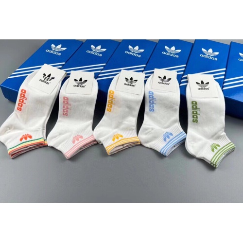 Cheap Adidas Socks For Women #1222004 Replica Wholesale [$25.00 USD] [ITEM#1222004] on Replica Adidas Socks