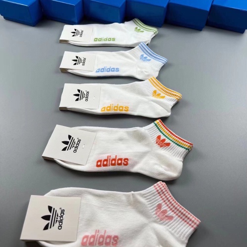 Cheap Adidas Socks For Women #1222004 Replica Wholesale [$25.00 USD] [ITEM#1222004] on Replica Adidas Socks