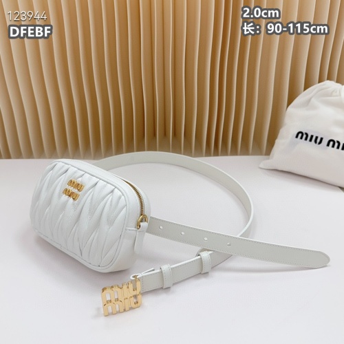 Cheap MIU MIU AAA Quality Belts For Women #1222105 Replica Wholesale [$98.00 USD] [ITEM#1222105] on Replica MIU MIU AAA Quality Belts
