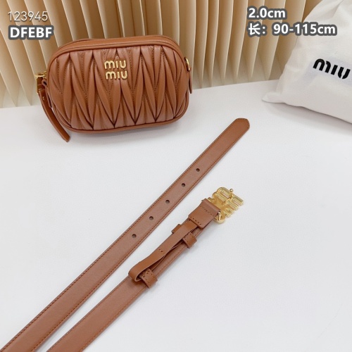 Cheap MIU MIU AAA Quality Belts For Women #1222106 Replica Wholesale [$98.00 USD] [ITEM#1222106] on Replica MIU MIU AAA Quality Belts