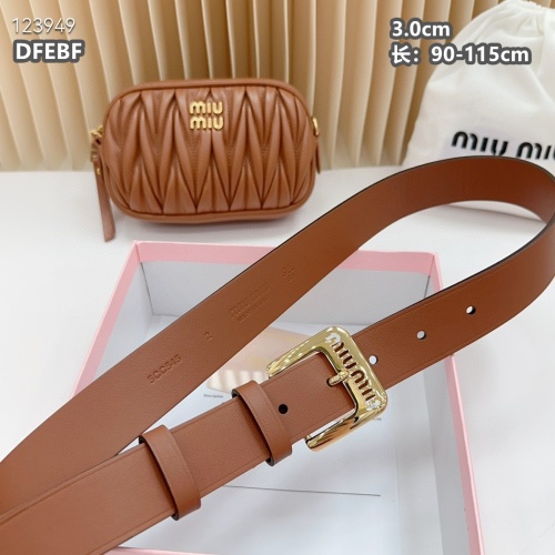 Cheap MIU MIU AAA Quality Belts For Women #1222117 Replica Wholesale [$98.00 USD] [ITEM#1222117] on Replica MIU MIU AAA Quality Belts