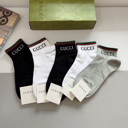 Cheap Gucci Socks #1222179 Replica Wholesale [$27.00 USD] [ITEM#1222179] on Replica Gucci Socks