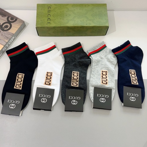 Cheap Gucci Socks #1222181 Replica Wholesale [$27.00 USD] [ITEM#1222181] on Replica Gucci Socks