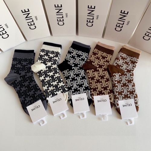 Cheap Celine Socks #1222301 Replica Wholesale [$25.00 USD] [ITEM#1222301] on Replica Celine Socks