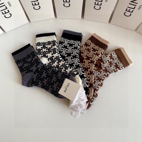 Cheap Celine Socks #1222301 Replica Wholesale [$25.00 USD] [ITEM#1222301] on Replica Celine Socks