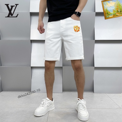 Cheap Louis Vuitton LV Jeans For Men #1222392 Replica Wholesale [$40.00 USD] [ITEM#1222392] on Replica Louis Vuitton LV Jeans