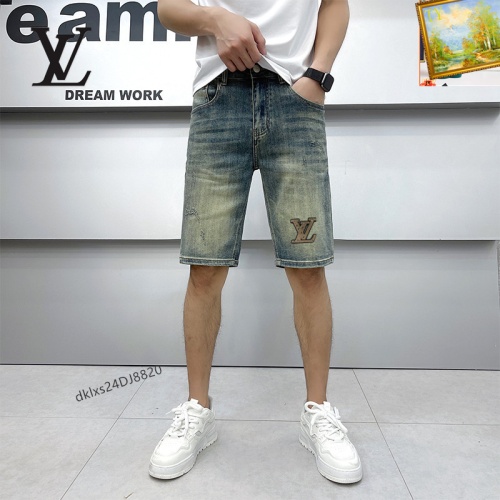 Cheap Louis Vuitton LV Jeans For Men #1222428 Replica Wholesale [$40.00 USD] [ITEM#1222428] on Replica Louis Vuitton LV Jeans