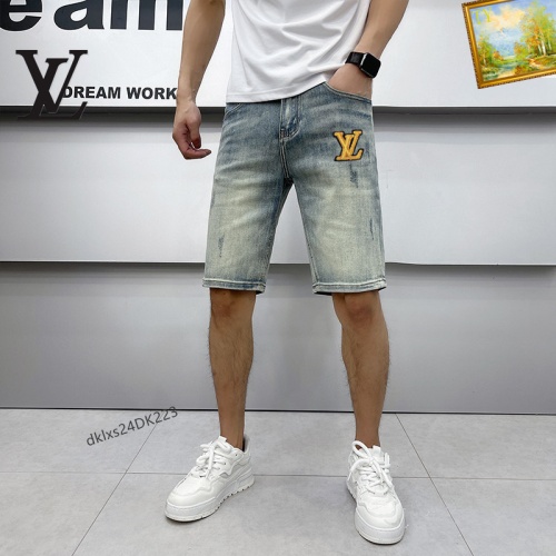 Cheap Louis Vuitton LV Jeans For Men #1222440 Replica Wholesale [$40.00 USD] [ITEM#1222440] on Replica Louis Vuitton LV Jeans