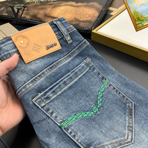 Cheap Louis Vuitton LV Jeans For Men #1222457 Replica Wholesale [$48.00 USD] [ITEM#1222457] on Replica Louis Vuitton LV Jeans