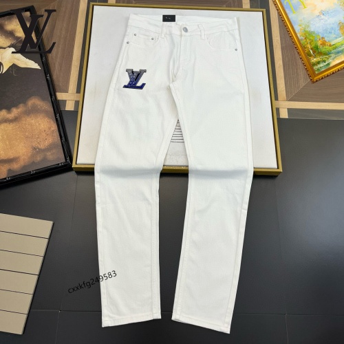 Cheap Louis Vuitton LV Jeans For Men #1222460 Replica Wholesale [$48.00 USD] [ITEM#1222460] on Replica Louis Vuitton LV Jeans