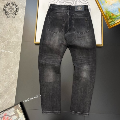 Cheap Chrome Hearts Jeans For Men #1222473 Replica Wholesale [$48.00 USD] [ITEM#1222473] on Replica Chrome Hearts Jeans