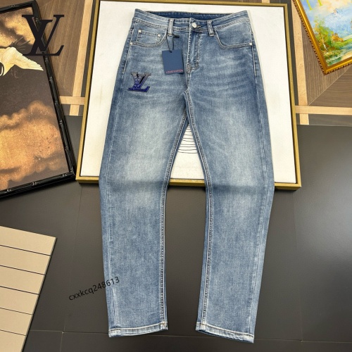 Cheap Louis Vuitton LV Jeans For Men #1222492 Replica Wholesale [$48.00 USD] [ITEM#1222492] on Replica Louis Vuitton LV Jeans