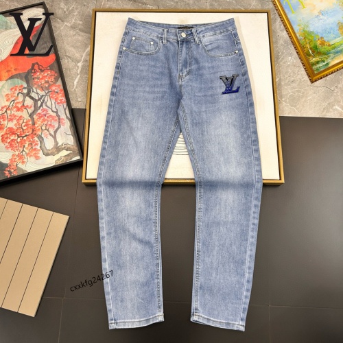 Cheap Louis Vuitton LV Jeans For Men #1222495 Replica Wholesale [$48.00 USD] [ITEM#1222495] on Replica Louis Vuitton LV Jeans