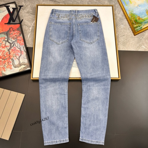 Cheap Louis Vuitton LV Jeans For Men #1222495 Replica Wholesale [$48.00 USD] [ITEM#1222495] on Replica Louis Vuitton LV Jeans