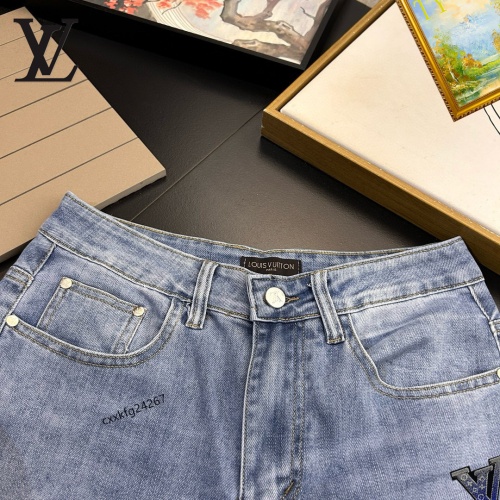 Cheap Louis Vuitton LV Jeans For Men #1222495 Replica Wholesale [$48.00 USD] [ITEM#1222495] on Replica Louis Vuitton LV Jeans