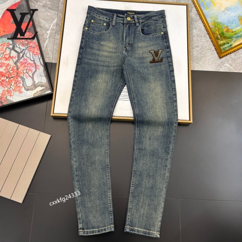 Cheap Louis Vuitton LV Jeans For Men #1222498 Replica Wholesale [$48.00 USD] [ITEM#1222498] on Replica Louis Vuitton LV Jeans