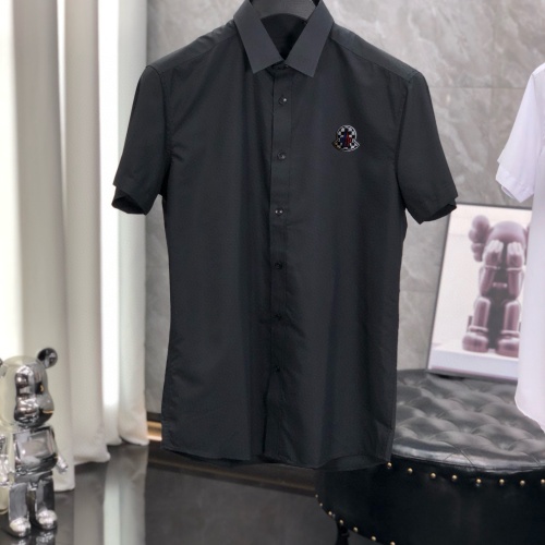 Cheap Moncler Shirts Short Sleeved For Men #1222500 Replica Wholesale [$38.00 USD] [ITEM#1222500] on Replica Moncler Shirts