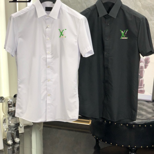 Cheap Louis Vuitton LV Shirts Short Sleeved For Men #1222515 Replica Wholesale [$38.00 USD] [ITEM#1222515] on Replica Louis Vuitton LV Shirts