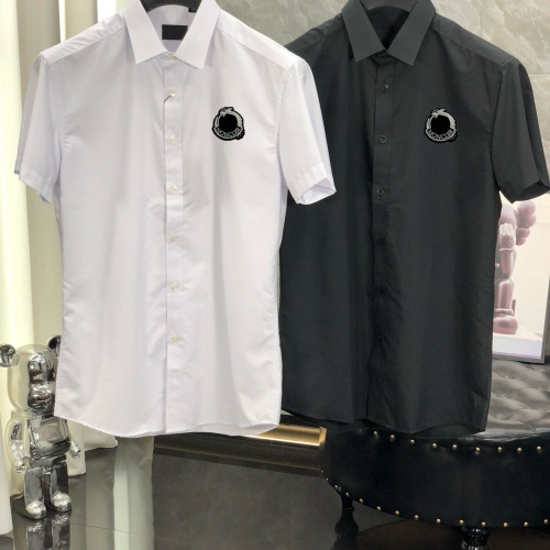 Cheap Moncler Shirts Short Sleeved For Men #1222517 Replica Wholesale [$38.00 USD] [ITEM#1222517] on Replica Moncler Shirts