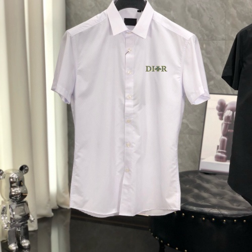 Cheap Christian Dior Shirts Short Sleeved For Men #1222529 Replica Wholesale [$38.00 USD] [ITEM#1222529] on Replica Christian Dior Shirts