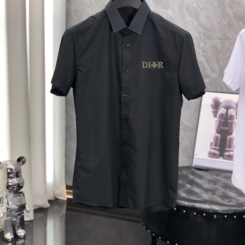 Cheap Christian Dior Shirts Short Sleeved For Men #1222530 Replica Wholesale [$38.00 USD] [ITEM#1222530] on Replica Christian Dior Shirts