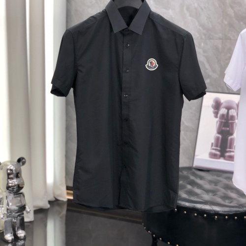 Cheap Moncler Shirts Short Sleeved For Men #1222541 Replica Wholesale [$38.00 USD] [ITEM#1222541] on Replica Moncler Shirts