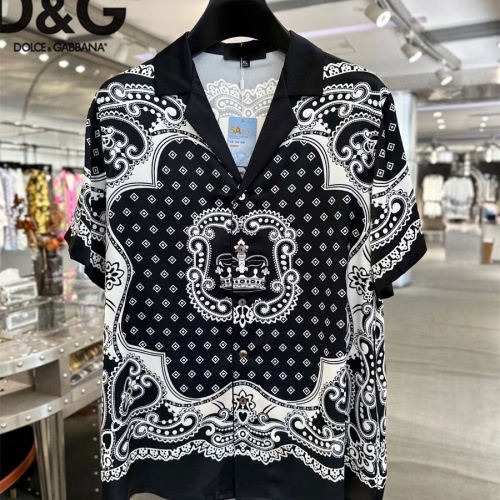 Cheap Dolce &amp; Gabbana D&amp;G Tracksuits Short Sleeved For Men #1222545 Replica Wholesale [$72.00 USD] [ITEM#1222545] on Replica Dolce &amp; Gabbana D&amp;G Tracksuits