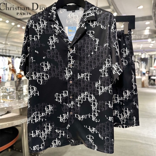 Cheap Christian Dior Tracksuits Short Sleeved For Men #1222551 Replica Wholesale [$72.00 USD] [ITEM#1222551] on Replica Christian Dior Tracksuits