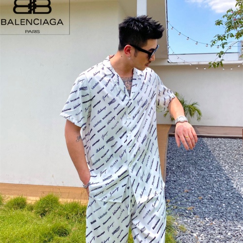 Cheap Balenciaga Fashion Tracksuits Short Sleeved For Men #1222557 Replica Wholesale [$72.00 USD] [ITEM#1222557] on Replica Balenciaga Fashion Tracksuits