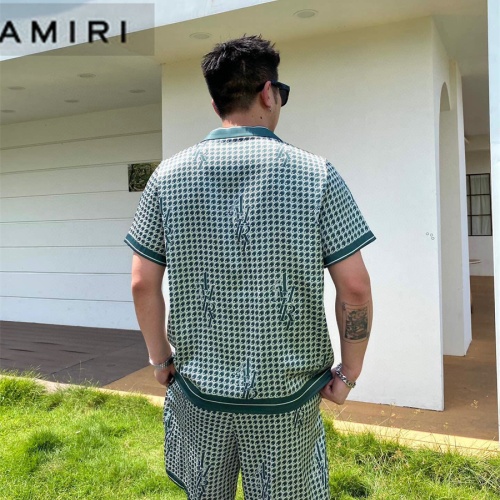 Cheap Amiri Tracksuits Short Sleeved For Men #1222572 Replica Wholesale [$72.00 USD] [ITEM#1222572] on Replica Amiri Tracksuits