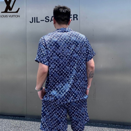 Cheap Louis Vuitton LV Tracksuits Short Sleeved For Men #1222573 Replica Wholesale [$72.00 USD] [ITEM#1222573] on Replica Louis Vuitton LV Tracksuits