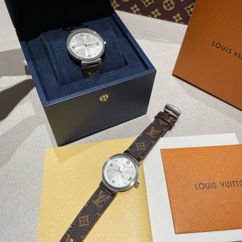 Cheap Louis Vuitton Watches #1222575 Replica Wholesale [$105.00 USD] [ITEM#1222575] on Replica Louis Vuitton Watches