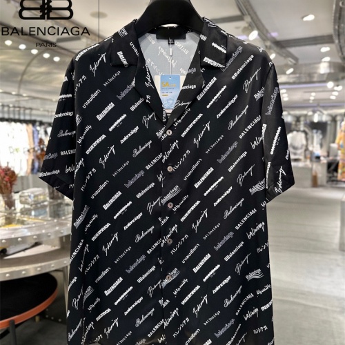 Cheap Balenciaga Fashion Tracksuits Short Sleeved For Men #1222579 Replica Wholesale [$72.00 USD] [ITEM#1222579] on Replica Balenciaga Fashion Tracksuits