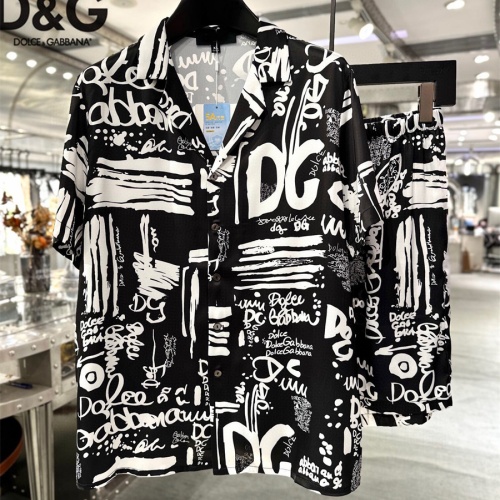 Cheap Dolce &amp; Gabbana D&amp;G Tracksuits Short Sleeved For Men #1222580 Replica Wholesale [$72.00 USD] [ITEM#1222580] on Replica Dolce &amp; Gabbana D&amp;G Tracksuits